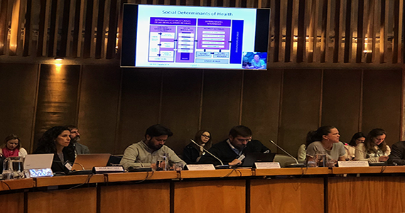 Foto de los participantes del panel 